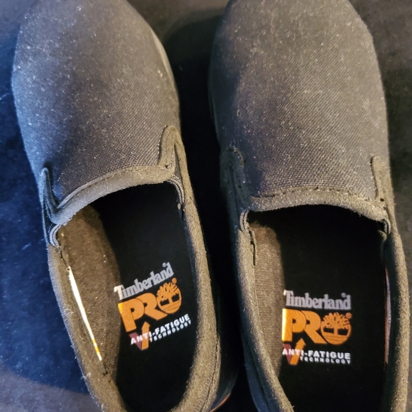 🏃NEW TIMBERLAND ANTI FATIGUE CANVAS SLIP ON SHOES UNISEX - Picture 3 of 7